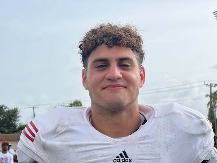 Dylan Rizk Quarterback Fort Lauderdale (Fla.) Cardinal Gibbons - 2023